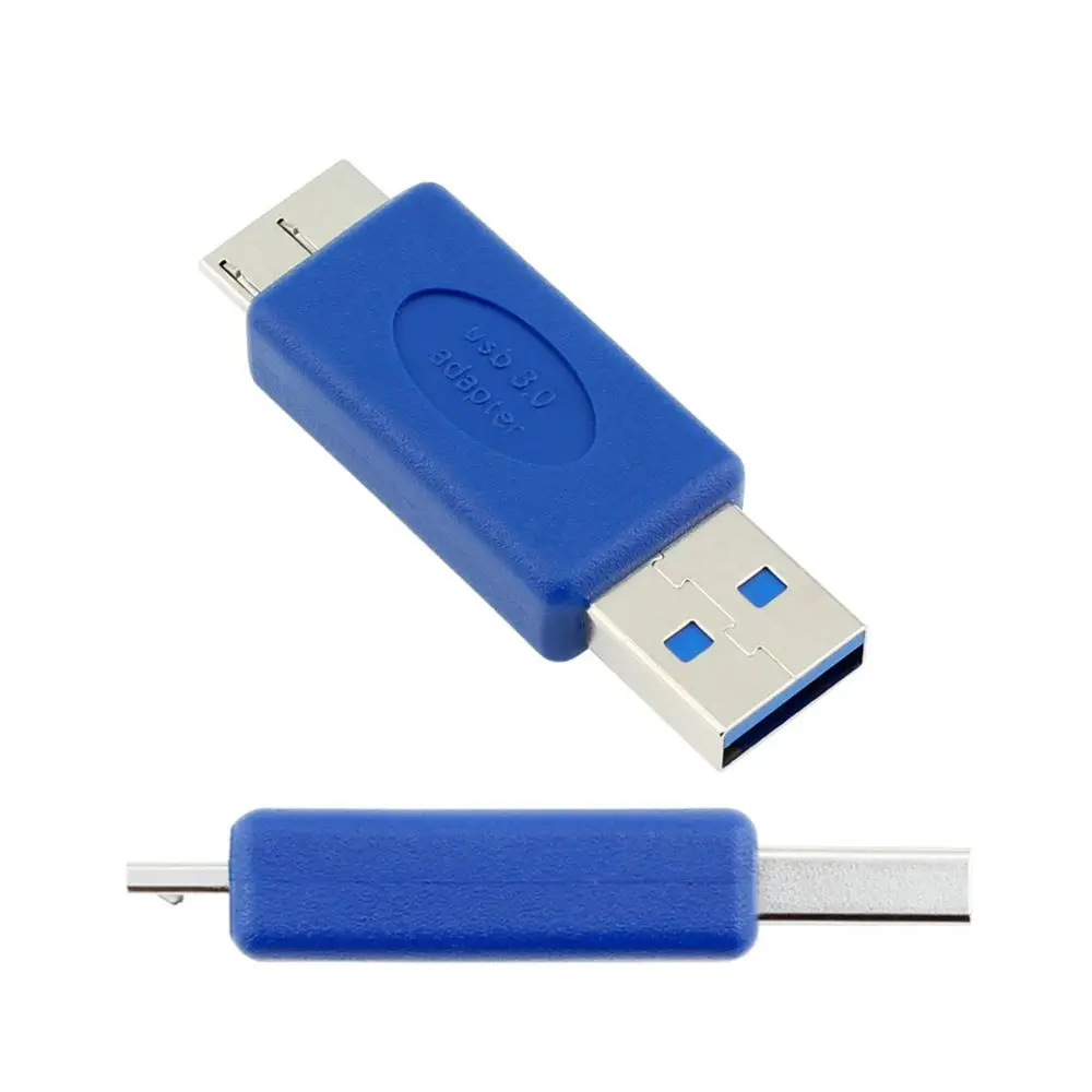 

High speed USB 3.0 A public to micro B public interface conversion USB 3.0 adapter connection to portable hard drive