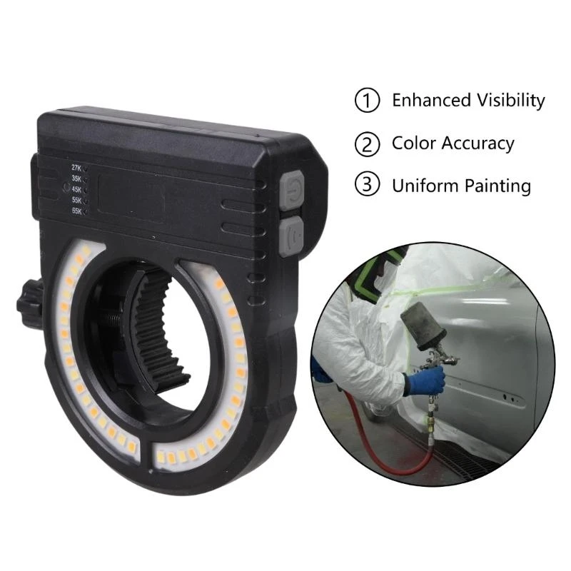 

LED Panel Beating Light 2700K 6500K Adjustable Temperature for Paint Sprayer Guns