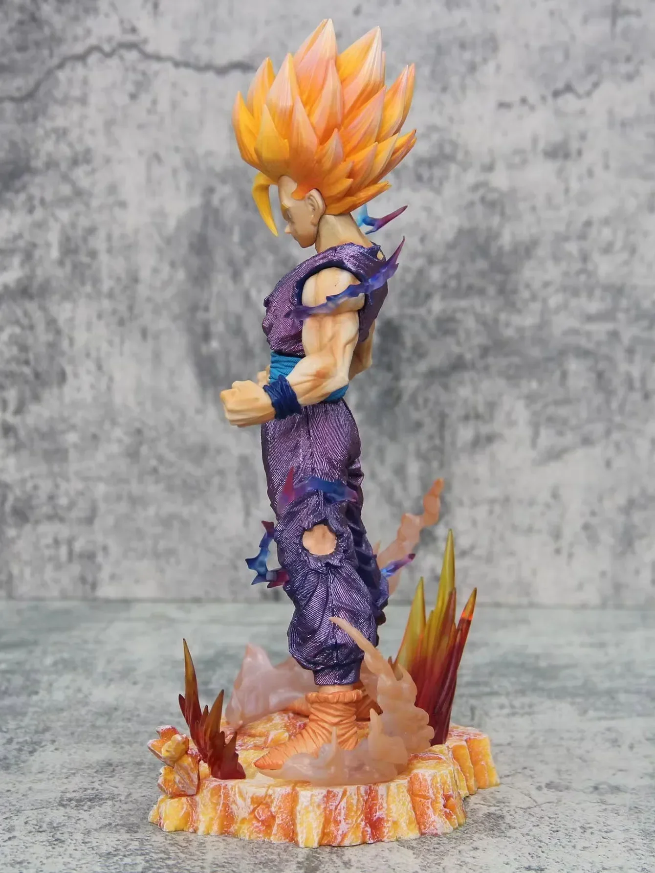 25cm Gohan Figure Dragon Ball Z Figures Model Super Saiyan Gohan Action Figure Anime Dragon Ball Collection Ornaments Gifts