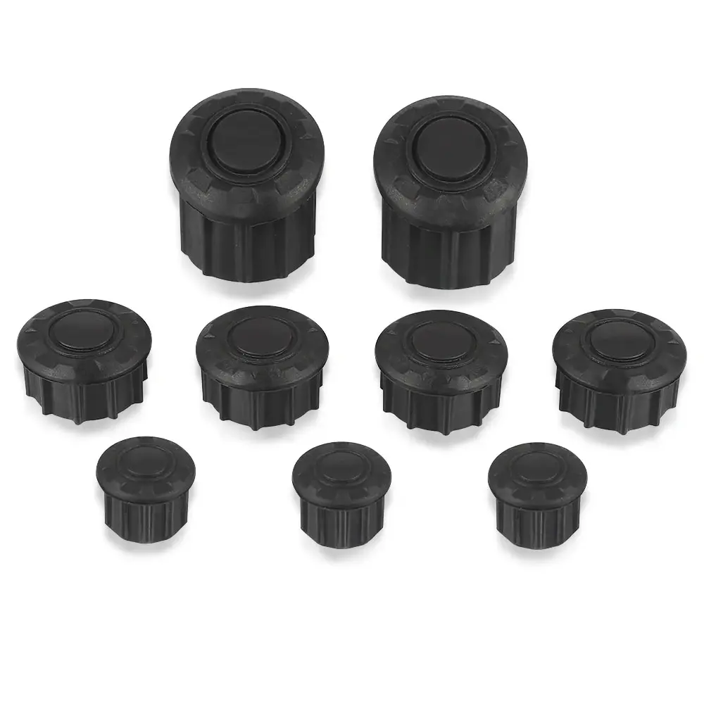 9PCS R1250GS Frame Hole Cover Caps Plug For BMW R 1250GS R 1250 GS R1250GS LC Adventure ADV R1250GSA 2023 2024 Frame Cap Set