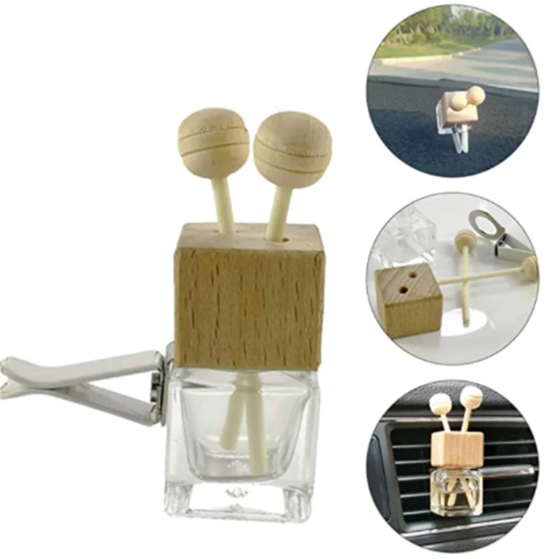 

UNCL 50Pcs Car Perfume Vent Clip Auto Air Outlet Perfume Bottle Remove Odor Essential Oil Diffuser Aroma Fragrance Diffuser