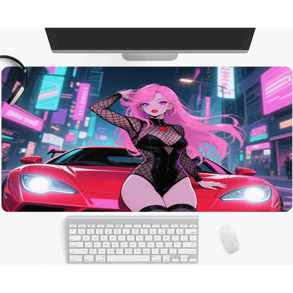 

Коврик для мыши, большой настольный коврик, коврик для офисной спальни, противоскользящий коврик для ноутбука, размер настольного компьютера, коврик для мыши