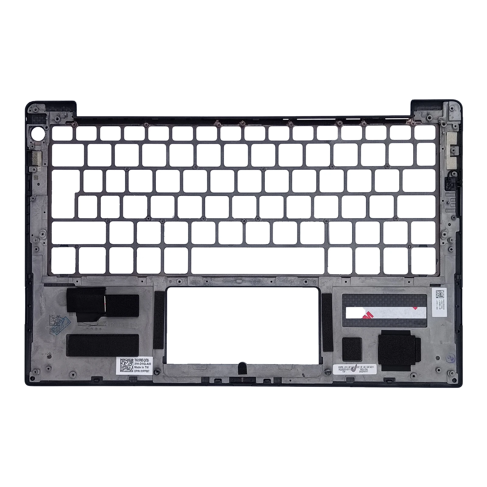 

01PPM7 для DELL XPS 9370 9380 7390 9305, верхний чехол для ноутбука, верхняя крышка для ноутбука в Великобритании, 100% тестирование