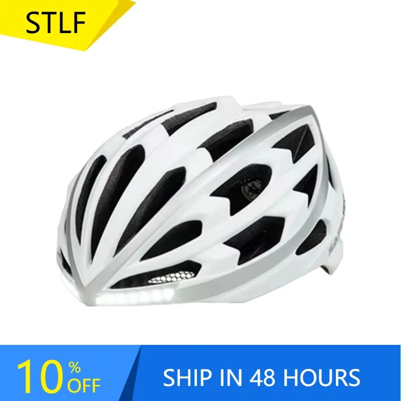 

STLFUS Stock Safe-tec Hot Sale Cycling Smart Helmet Intercom Bicycle Smart Helmet Construction