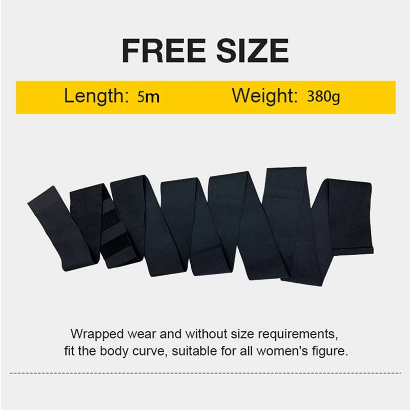 Extra Wide Belt Gym Webbing Elastic Elastic Abdominal Belt Waist Trainer For Women Plus Size For Belly