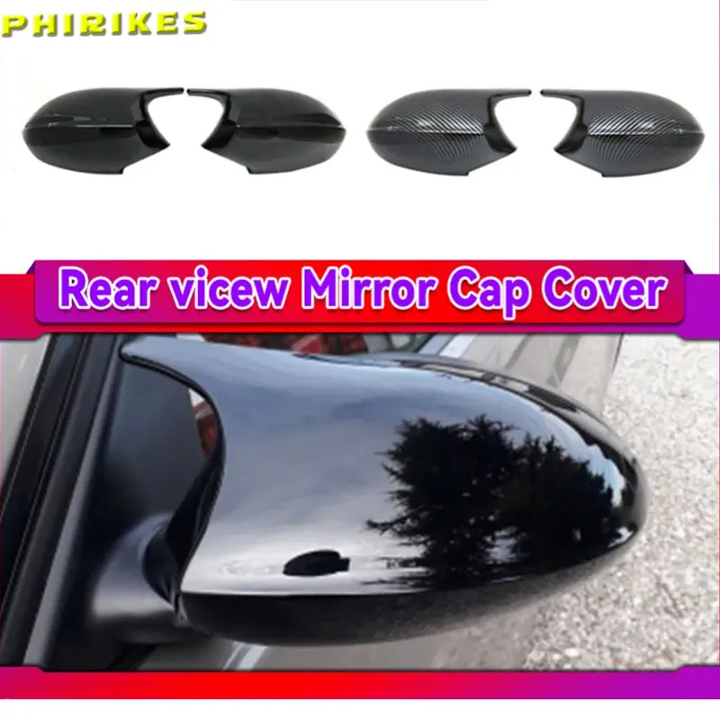 

Replacement Rearview Side Mirror Covers Cap For BMW E90 E91 E92 E93 E81 E87 E82 E88 3 1 Series M Accessories Carbon Fiber Gloss
