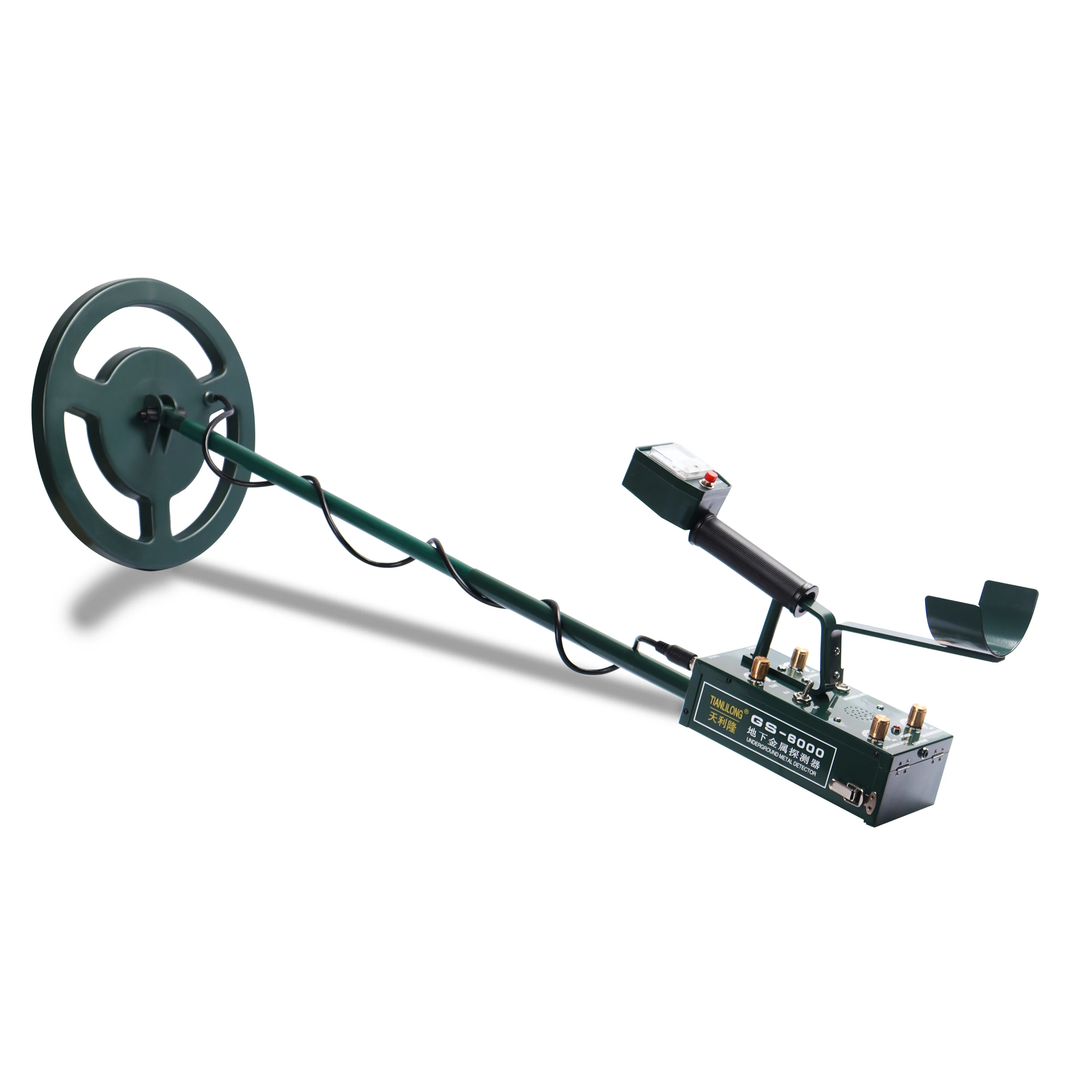 GS6000 Long Range Large Searching Coil Underground Metal Detector Gold For All Metal Hunting With High Sensitivity