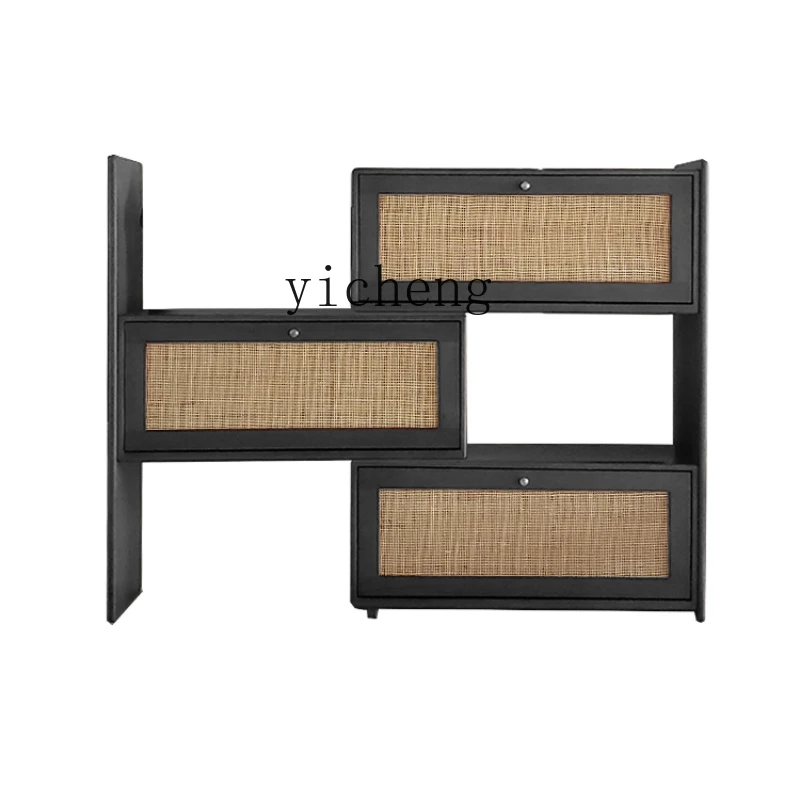 YY Nordic Light Luxury Shoe Cabinet Entrance Cabinet Home Doorway Modern Minimalist Hall Cabinet