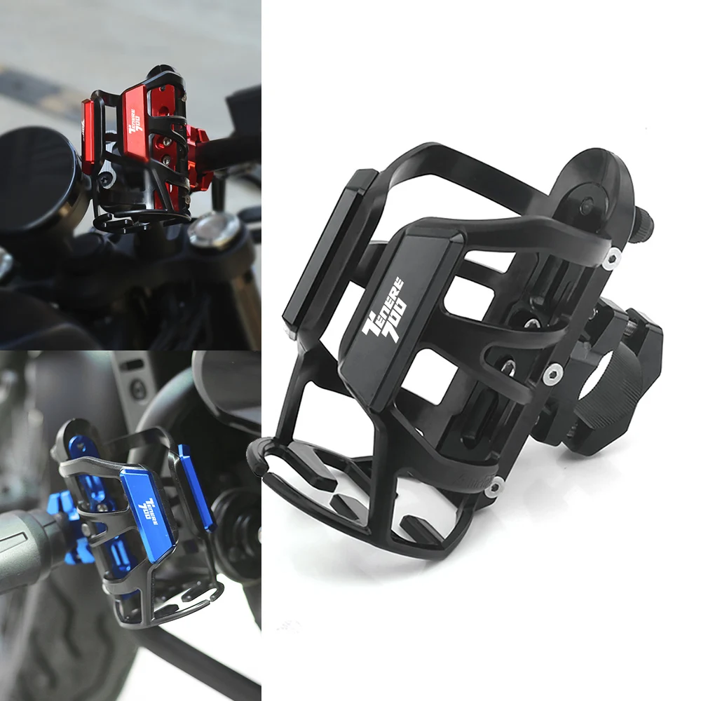 

For Yamaha Tenere 700 1200 Tenere700 Tenere1200 2018-2025 High Quality Water Drink Cup Holder Sdand Cage Motorcycle Accessories