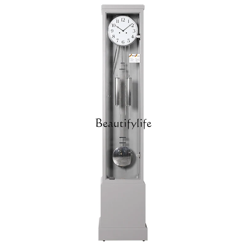 Simple floor clock Living room European light luxury mechanical floor clock