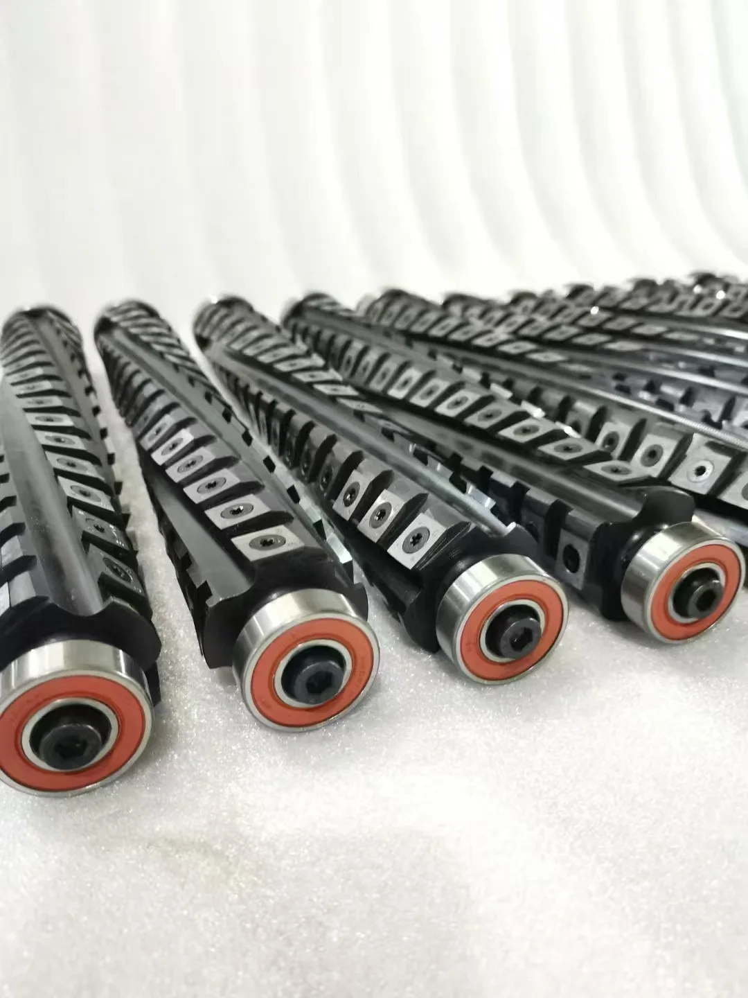 Fhonk 13 بوصة النجارة دوامة القاطع لآلة الحلاقة المسوي القاطع القاطع العفن المغزل #5