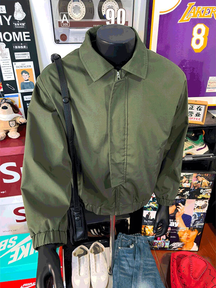 

Мужской бейсбольный жилет Military Een Ort Flight Jaet в американском стиле Cleanfit, демисезонный, с классическим воротником