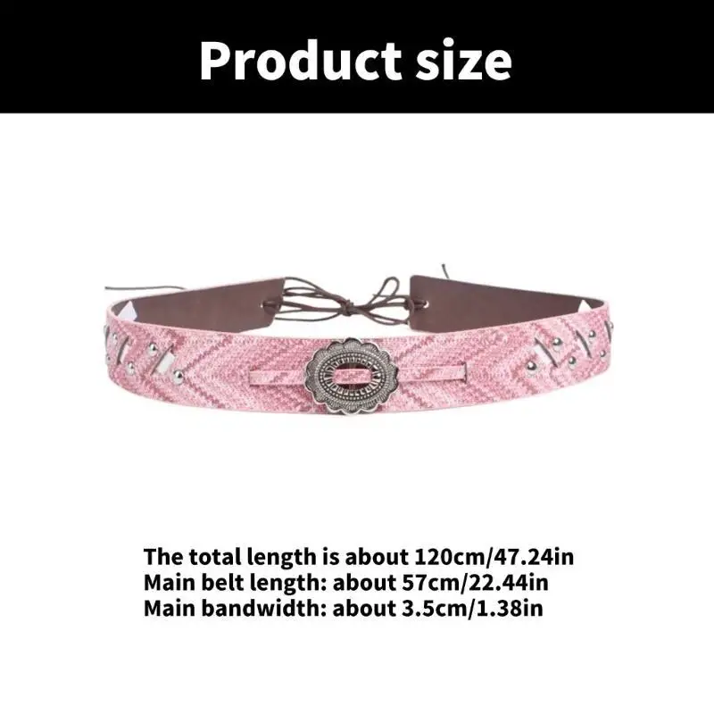 Cintura multifunzionale 39bd Cintura in rilievo in rilievo in rilievo originale Styles Weaving Belt per l'usura tutti i e