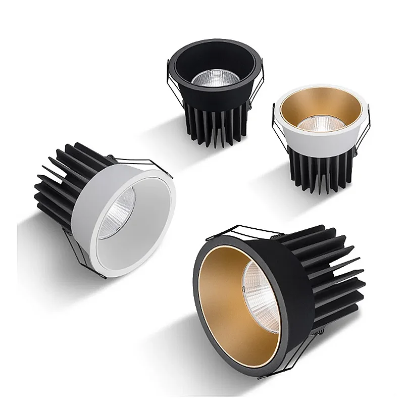 

Dimmable Led Downlight Recessed Ceiling Lamp Spotlight Aluminum COB 110V 220V Home Office Store Spot led Hole 65/75/90mm