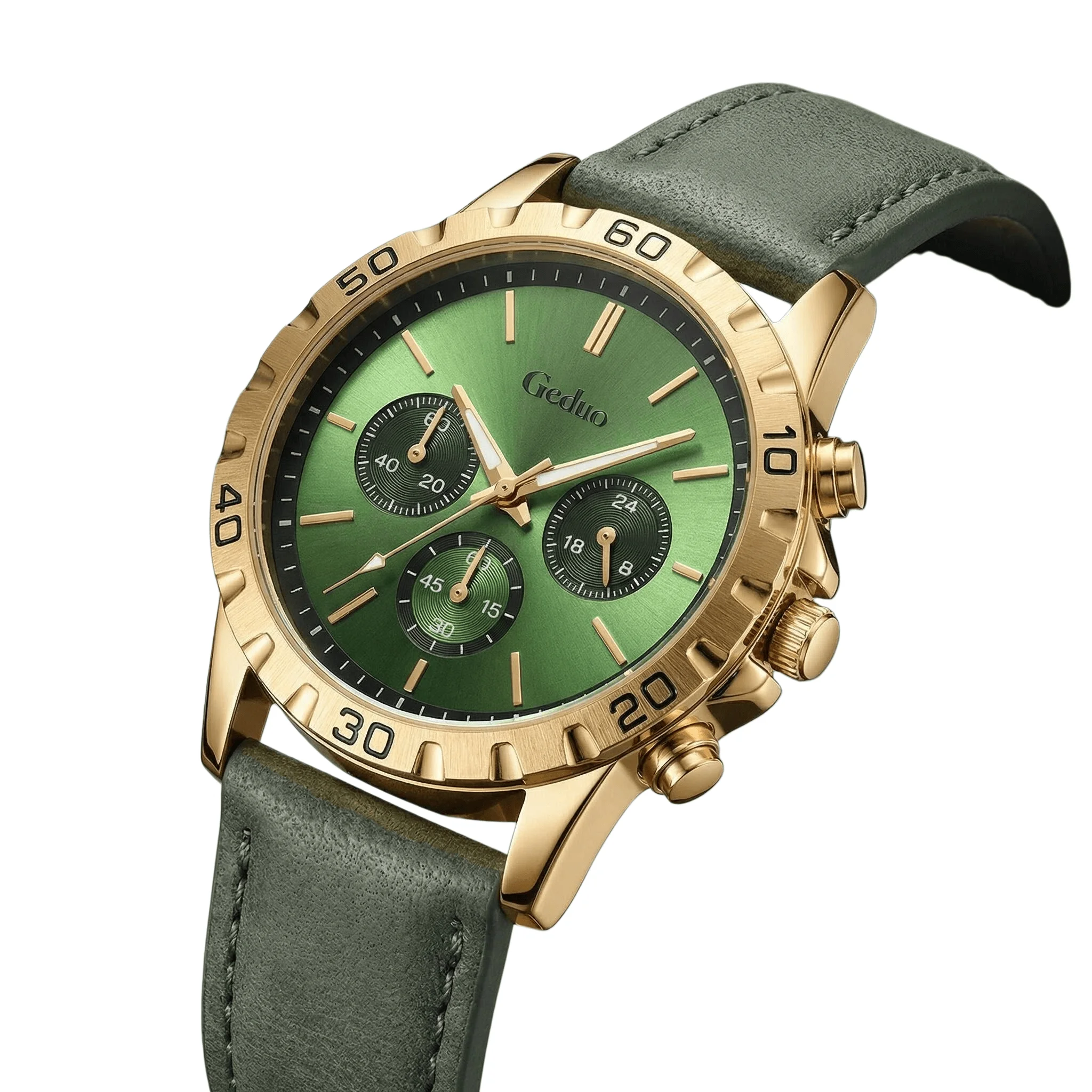 New Arrival Fashion Leather Strap Men's Wristwatch High Quality