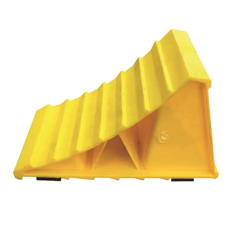 Tire Chocks Anti-Slip Block Sturdy Anti-Slip Block Portable Parking Stopper For Secure Car Trailer Truck Parking