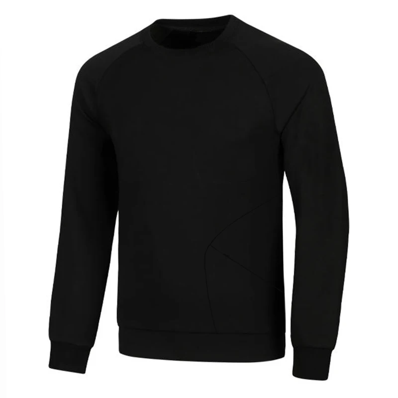 Pull à col rond coupe couvertes pour hommes avec poches zippées, pull militaire, monochromatique, extérieur, randonnée, safari, travail, automne, nouveau