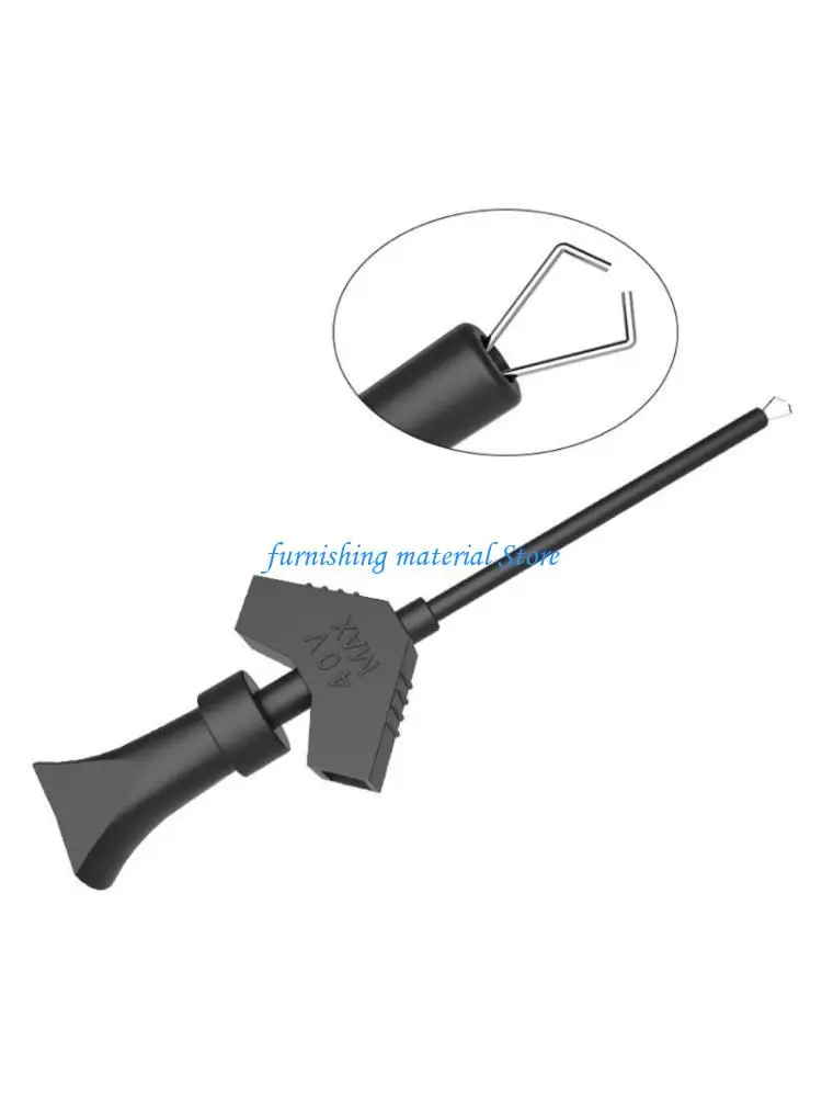 Y5GD 2Pc Grabbers for Jumper Test Accessory Electronic Testing IC Test Hook Clip Grabber Test Probe Hook Internal Spring