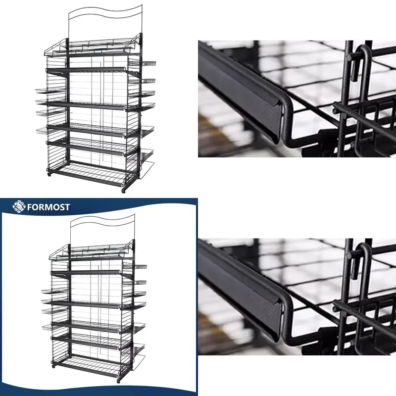 for Supermarket Shelves Shopping Center Display Racks High Quality Store Shelving Units Retail Gondola Shelf