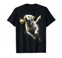 Yellow Labrador Retriever chasing a ball Labrador Retriever T-Shirt