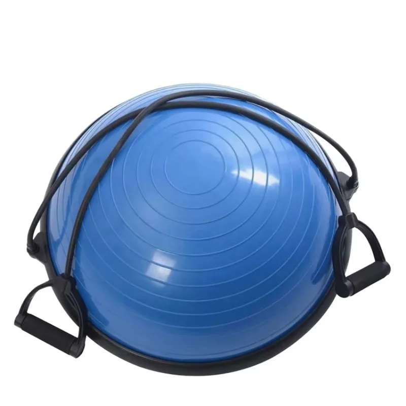 

Balance Ball with Resistance Belt Balance Instructor for Yoga Fitness, Stability Workout, Strength Workout, Physics