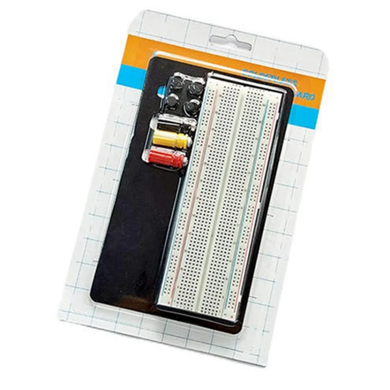 Solderless Breadboard Experiment Bench ZY-201 MB102 830-Hole Breadboard With Bottom Plate Accessories