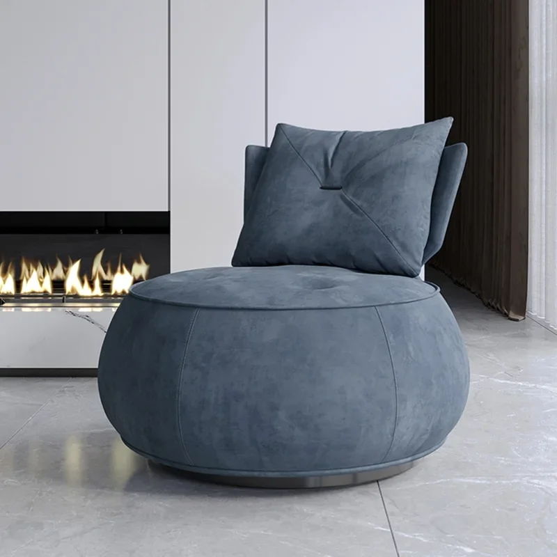 Simple Modern Comfortable Sofas Revolving Single Chair Net Celebrity Designer Negotiate Chair Sitting Room Household Leisure