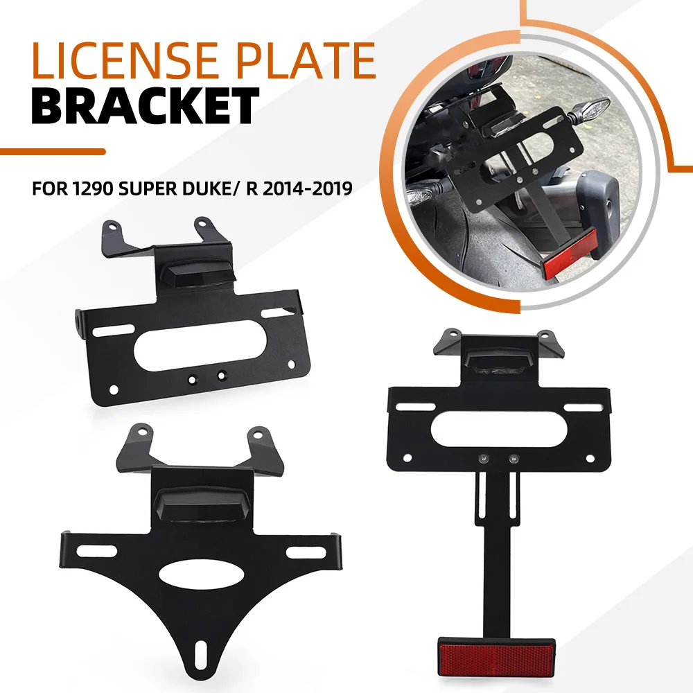

Motorcycle Accessories Rear Tail Tidy Fender Eliminator Kit License Plate Holder For 1290 Super Duke/ R 2014-2016 2017 2018 2019