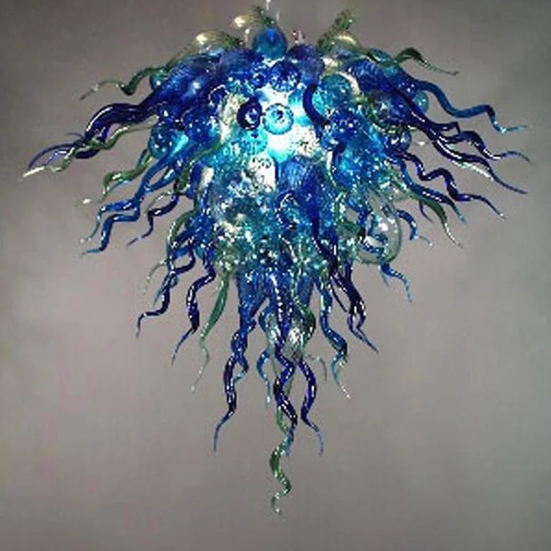 Exquisite craftsmanship to create a high-quality companion 100% hand-blown glass chandelier