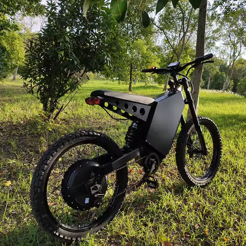 B52 ステルス爆撃機用 15000W 電動自転車 シングルスピード 72V リアハブモーター スチールフレーム リチウムバッテリー 電動自転車用