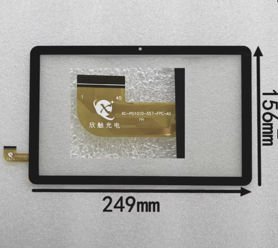 Reemplazo del cristal de la pantalla del digitizador XC-PG1010-557-A0 de la pantalla táctil de la tableta