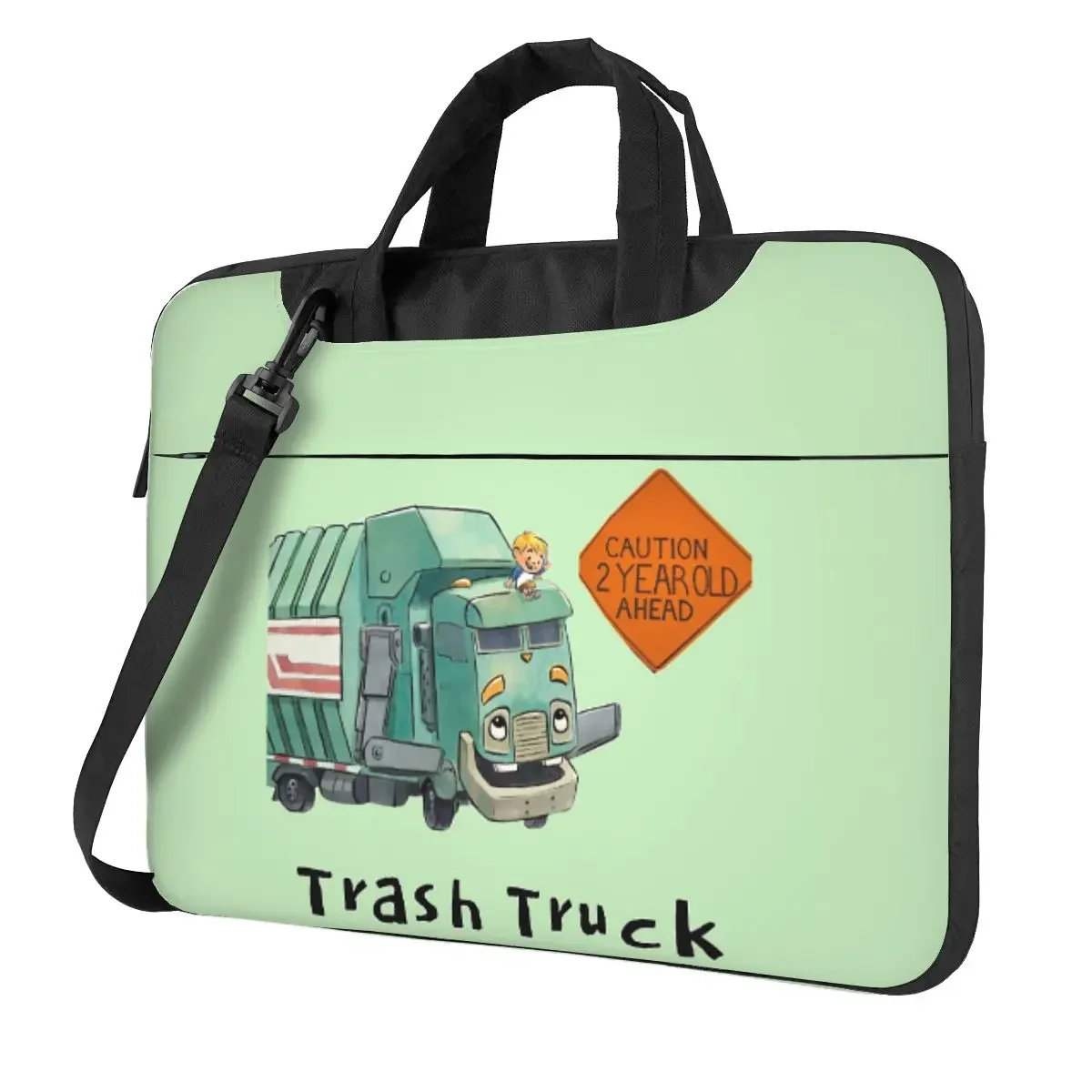 Trash Truck Cartoon Netflix Crossbody Laptop Bag Case Computer Bag Resistant Protective Notebook Pouch for Macbook Pro Lenovo
