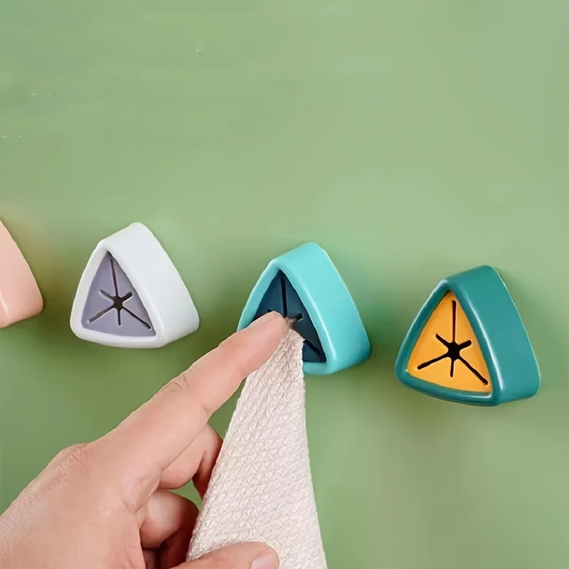 

3-piece wall mounted handkerchief holder - no need for drilling installation, durable modern design, suitable for bathrooms