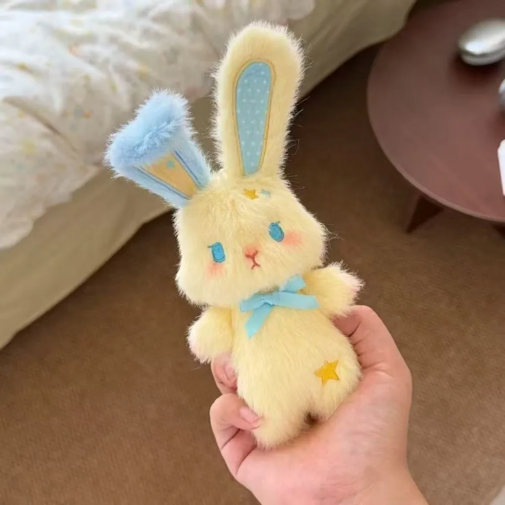 Soft Rabbit Keychain Miniature Size Premium Cotton Fluffy Bunny Pendant Exquisite Lightweight Kawaii Pendant Birthday Present
