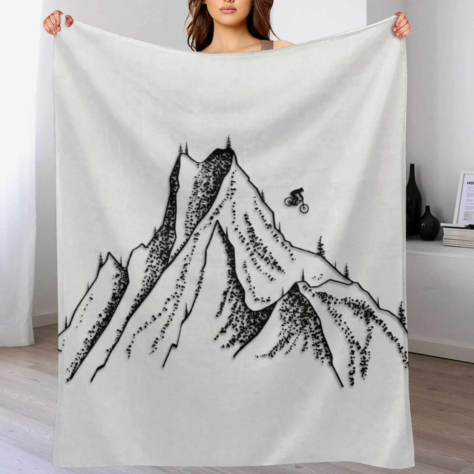 Downhill Throw Blanket Summer Beddings Large Summer Blankets