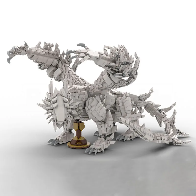 新しいMocビルディングブロックモデルホワイトスパークエンジェルファイアードラゴンテクノロジーモジュラービルディングブロックギフトクリスマスおもちゃDIYセット組み立て
