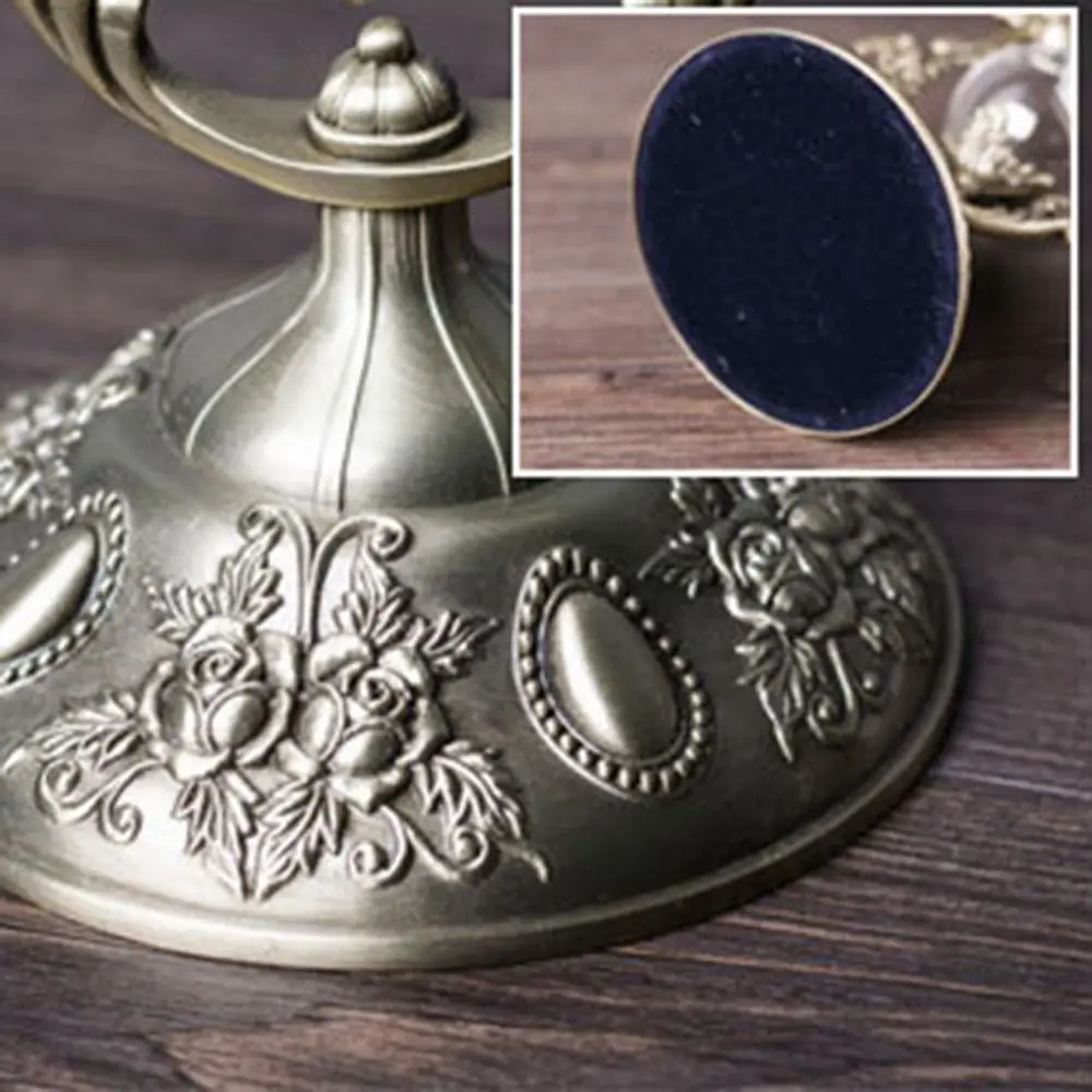 Crafts Embossed Hourglass Timer Golden Vintage Sandglass 15/30 Minutes European Style Sand Clock Home Decoration