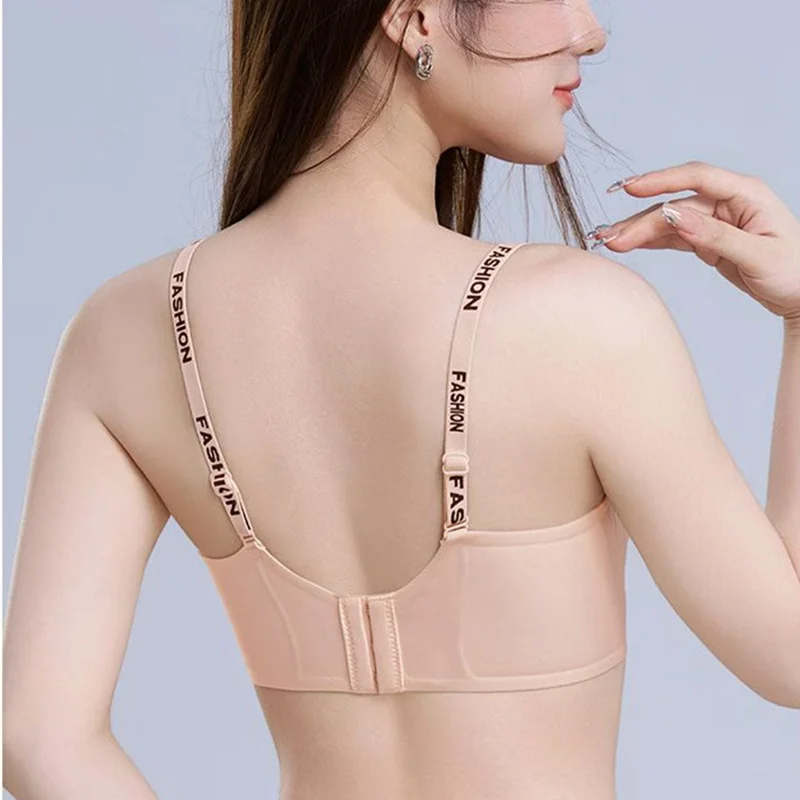 ملابس داخلية نسائية مثيرة قطعة واحدة عالية الجودة بدون سلك حمالة صدر رياضية مضادة للترهل لتقليل الثدي صديقة للطلاب #4