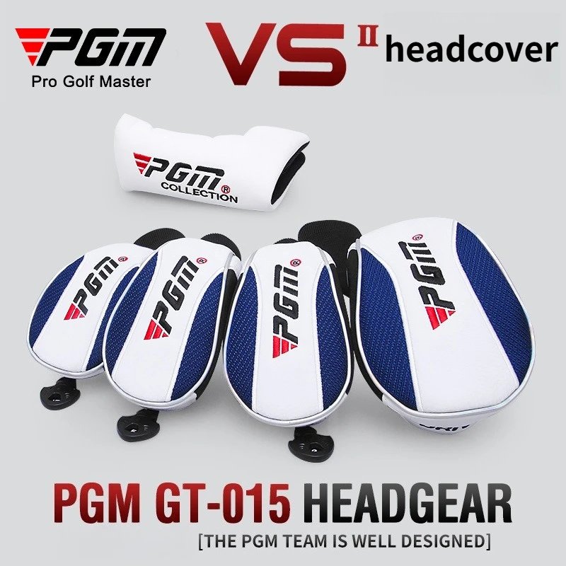 PGM Golf Club Headcovers Set for Fairway Woods & Putter Durable Nylon Material Protective Head Sleeves Brand Direct Sale