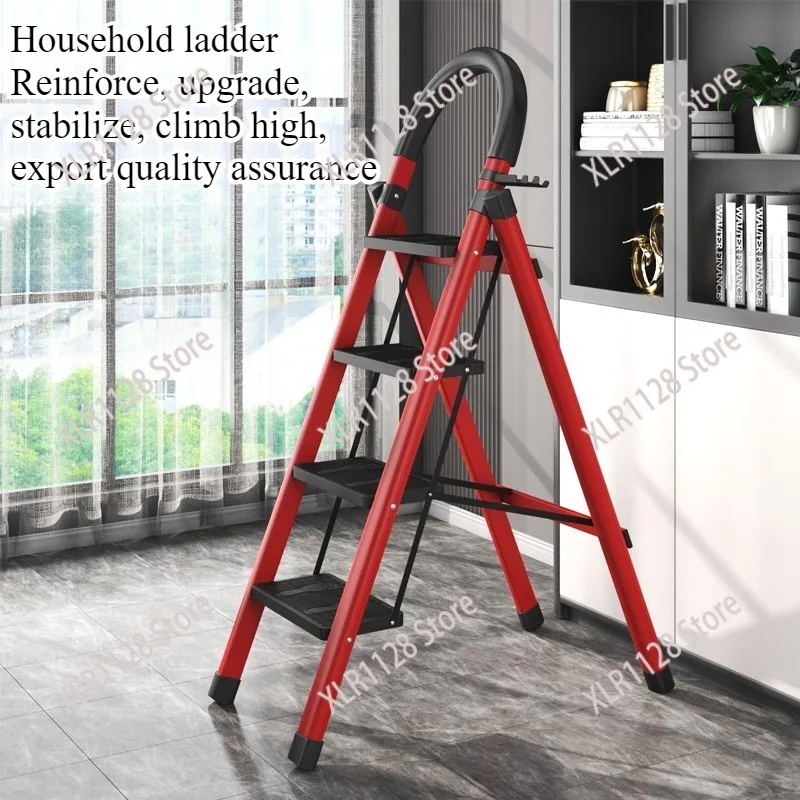 

Thickened Foldable Step Ladder Multi-purpose Telescopic Household Herringbone Ladder