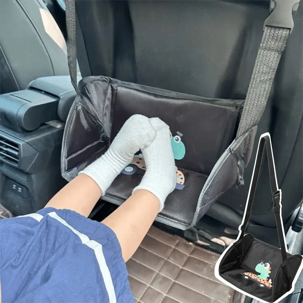 Portable Waterproof Travel Foot Rest Foldable Adjustable Hanging Foot Pad Non-slip Comfortable Leg Comfort Mat Long Journey