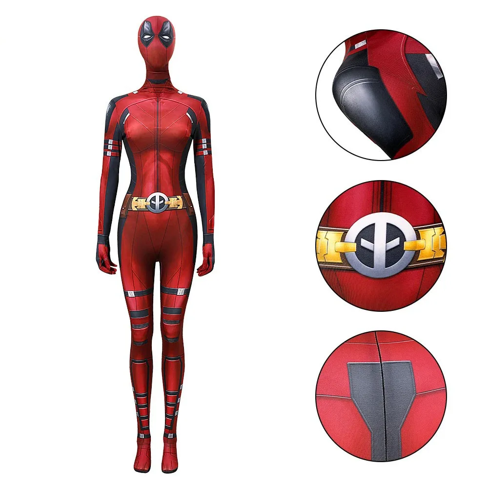 

Anime Dead Cosplay Pool Cosplay Adult Women Costume Superhero Roleplay Disguise Outfits Headgear Halloween Party Fantasia Suits