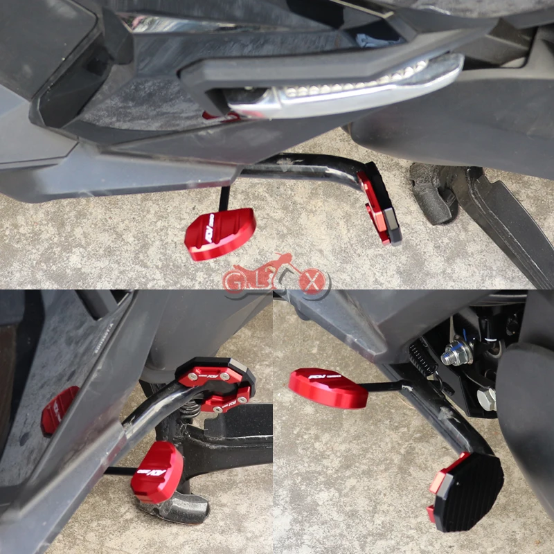 جديد لهوندا ADV350 ADV 350 2021-2024 2025 2026 ملحقات مسنده القدم الجانب حامل تمديد وسادة دعم لوحة تكبير