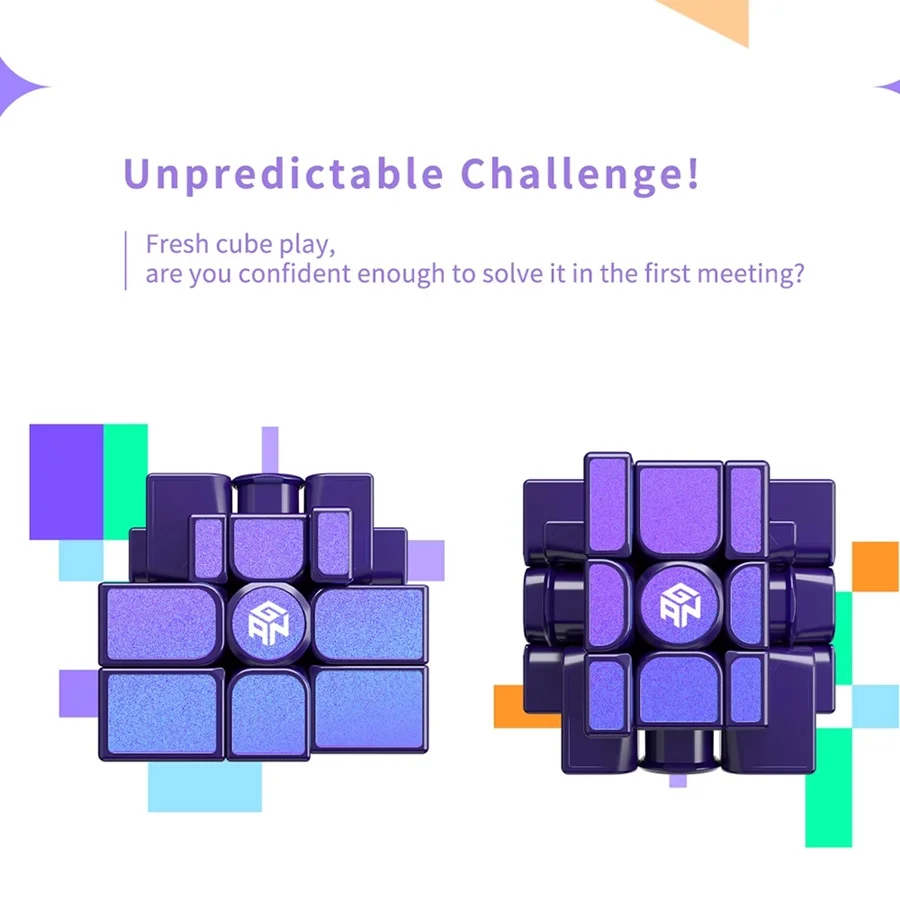 GAN Mirror M Cube GAN UV 3x3x3 Magnetic Mirror Magic Cubes Profession 3x3 Cubo Magico Twisty Puzzle Zabawka Dla Dzieci Prezent Dla Dzieci