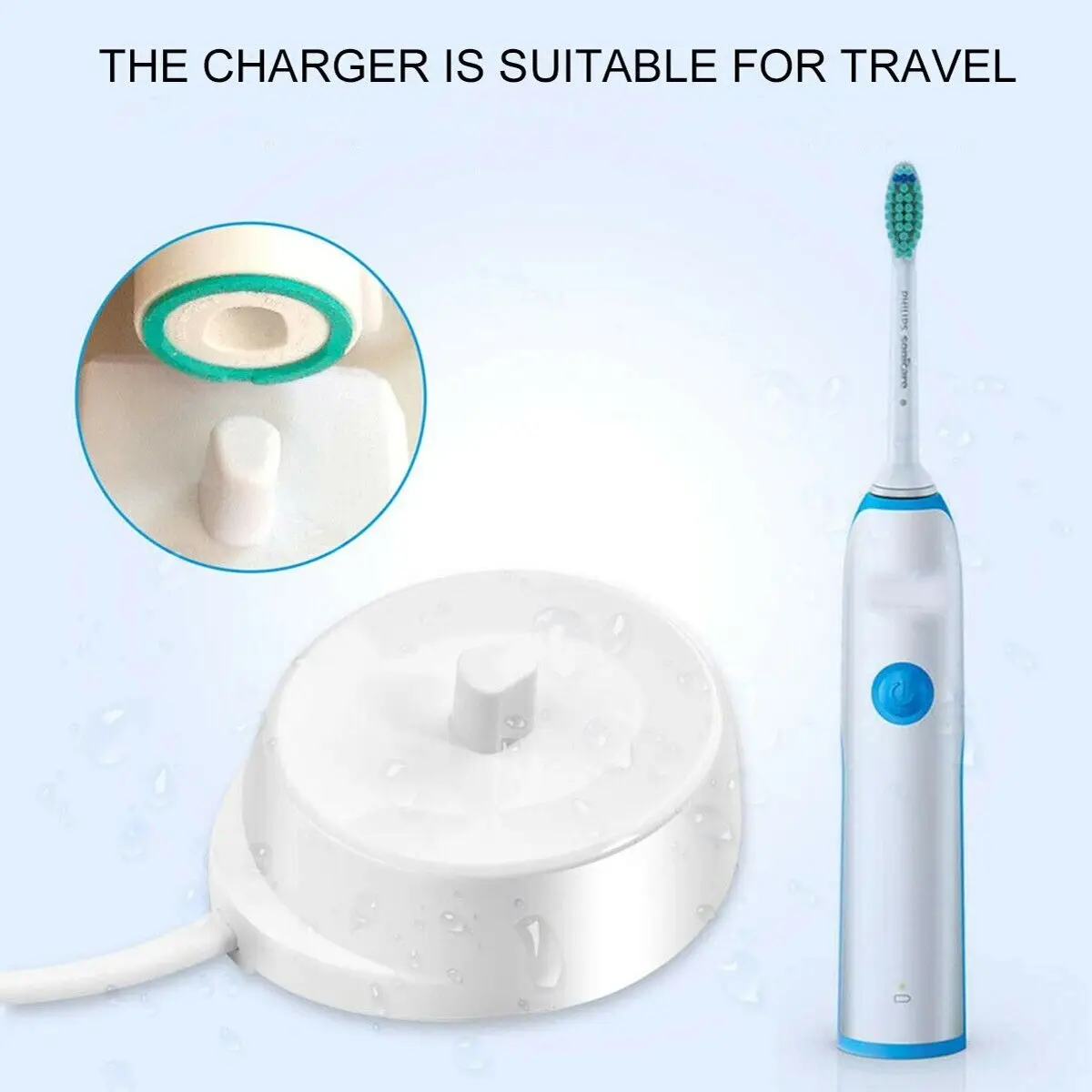 USB Base for Braun Oral B Toothbrush Charger Electric Toothbrush Charging Cradle