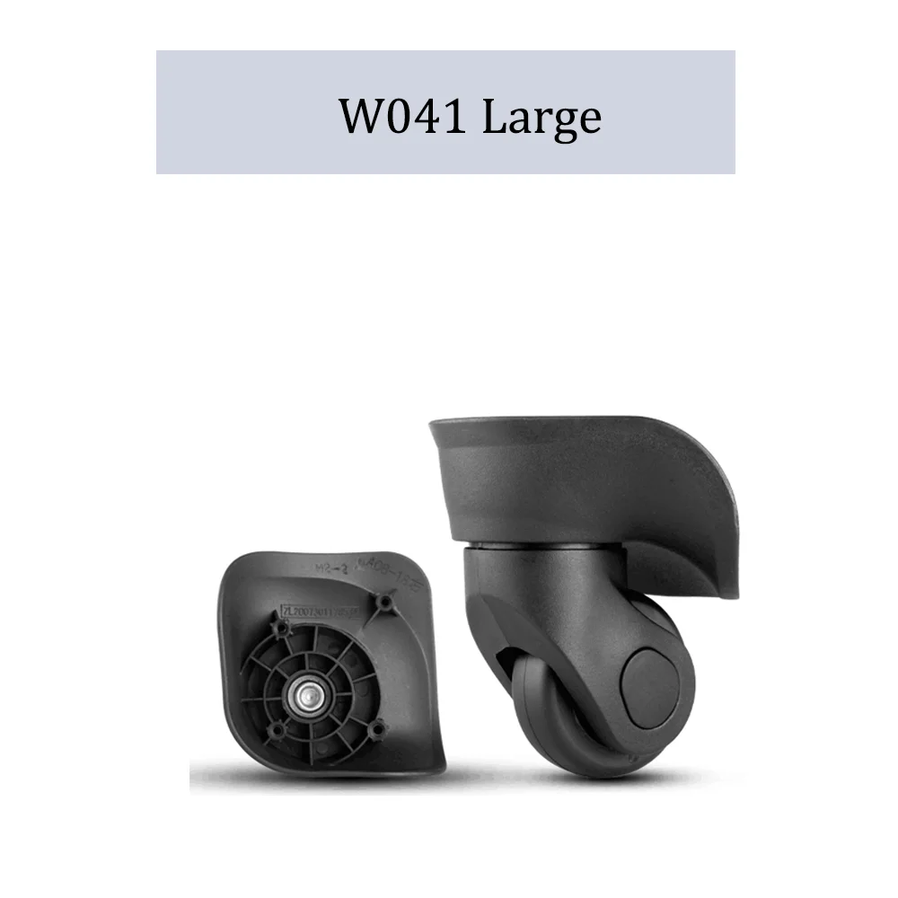 For OIWAS W041 Universal Wheel Replacement Trolley Case Luggage Pulley Silent Smooth Shock Absorbing Accessories Caster Wheel