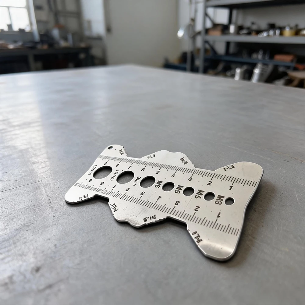 Metal Thread Inspector Gauge Tool for Metric Fasteners For measuring Thread Pitch Diameter Length 1.97 to 3.94 inch Caliper