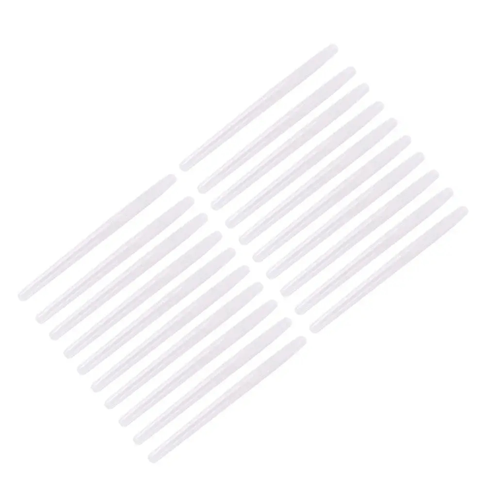 50Pcs Clear Empty Pen Holders High-Quality Plastic Pen Shells Ergonomic Shape Ink Protection School Stationery Students Supply