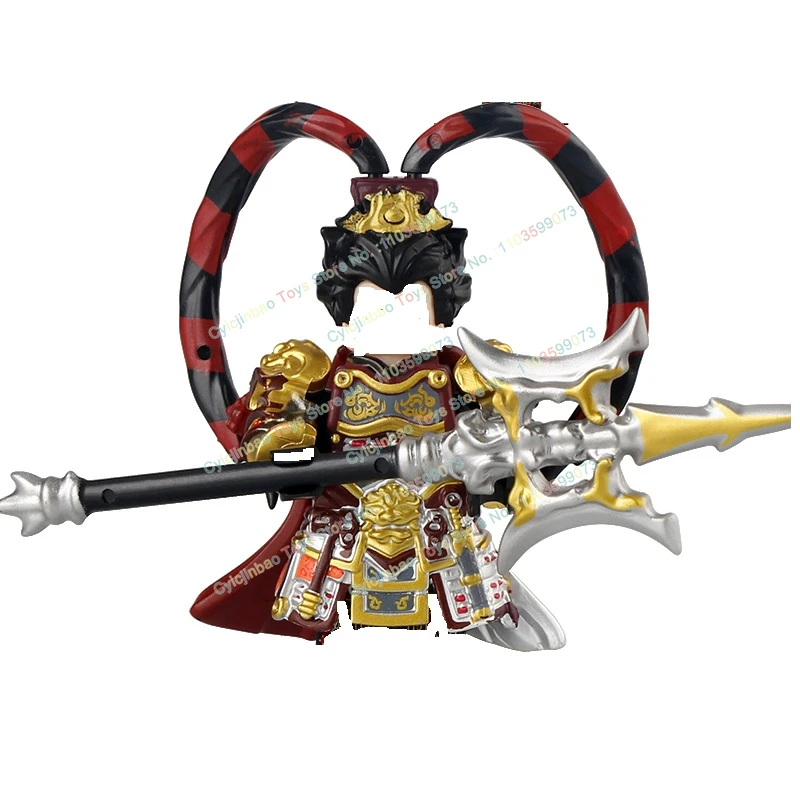 R848 الأوقات القديمة Sun Quan الممالك الثلاثة بطل التاريخ عمل الشكل الملحقات بنة لتقوم بها بنفسك لعب للأطفال هدية