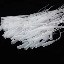 White Dropper Glue Bottle Tips Lab Dispensing Catheter Precision Applicator Glue Micro-Tips Dropping Tube Nozzle Glue Extender